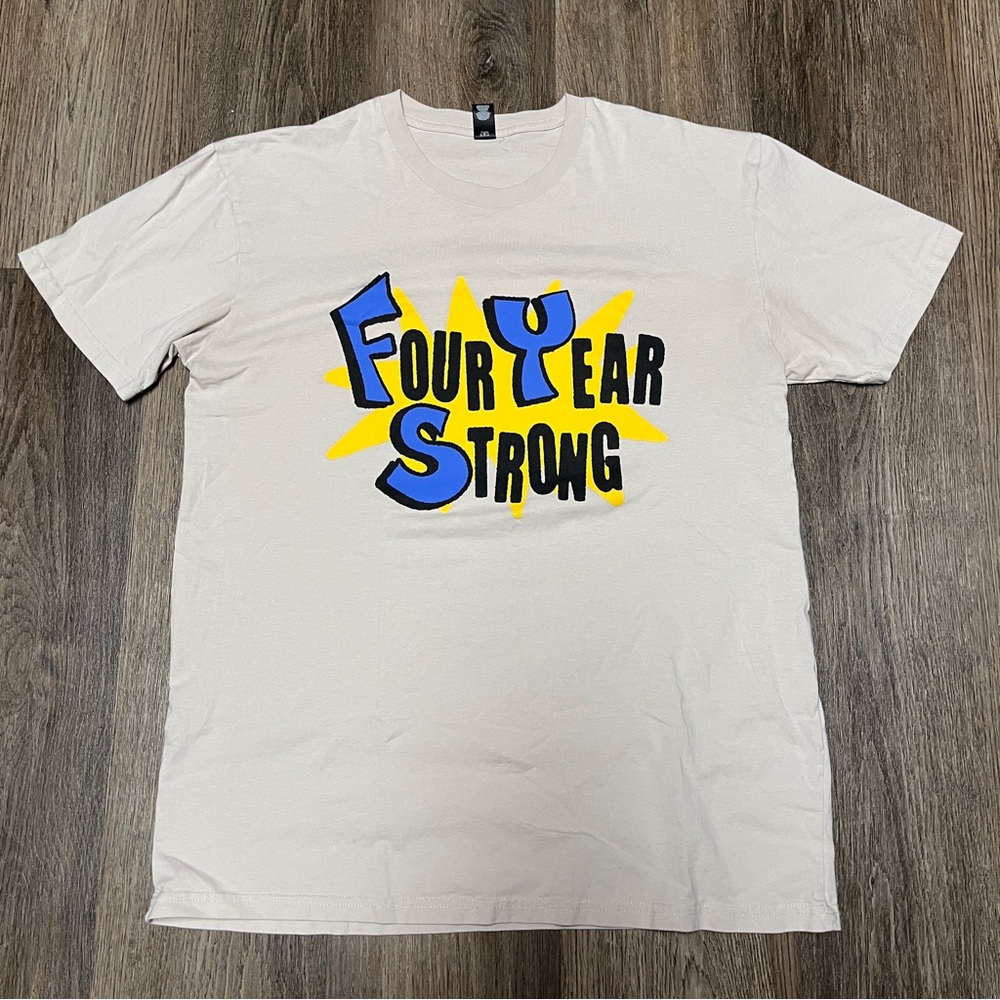 Four Year Strong Office Band Tour Merch Size Large Fastest Loudest In Town